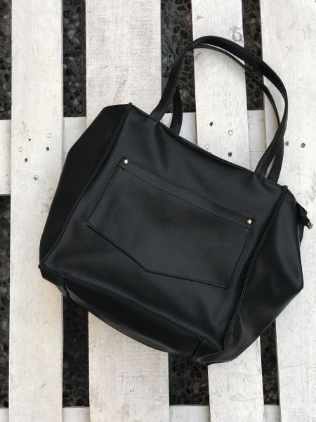 London Salaş Siyah Omuz Çantası