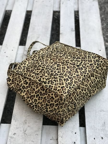 London Salaş Leopar Omuz Çantası