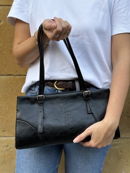 Paris Siyah Baget Çanta