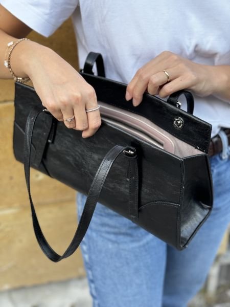 Paris Siyah Baget Çanta