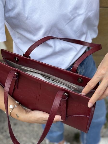 Paris Bordo Baget Çanta