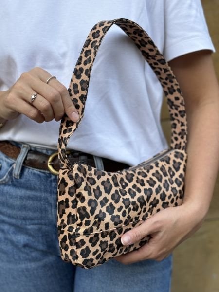 Prag Leopar Baget Çanta
