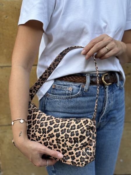 Prag Leopar Baget Çanta
