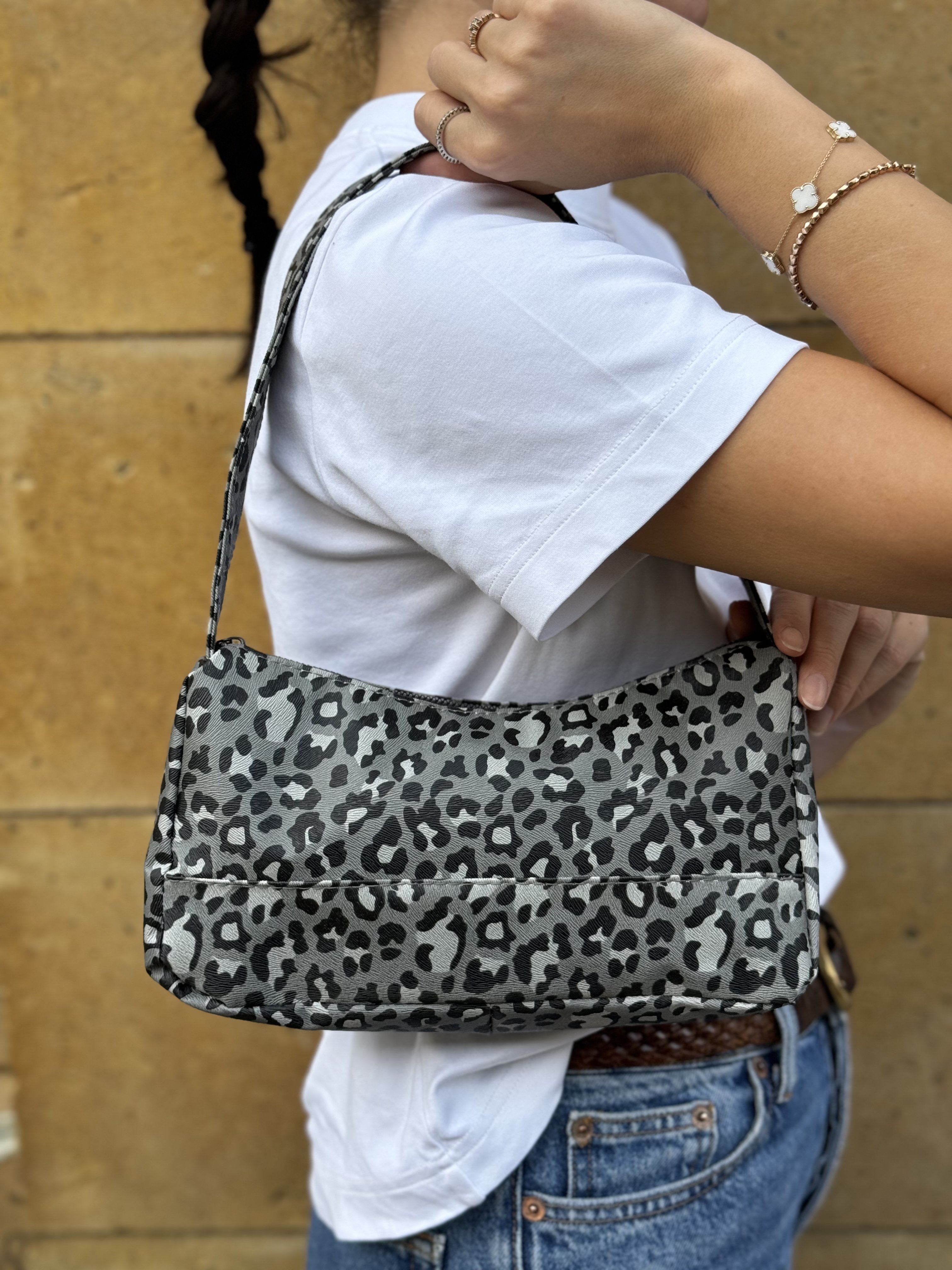 Prag Leopar Baget Çanta