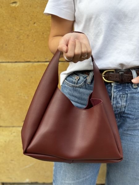 Vienna Yavrulu Bordo Omuz Çantası