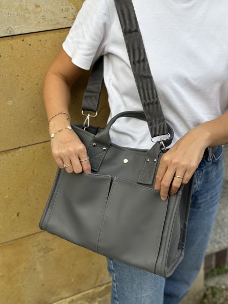 Porto Gri Evrak Çantası