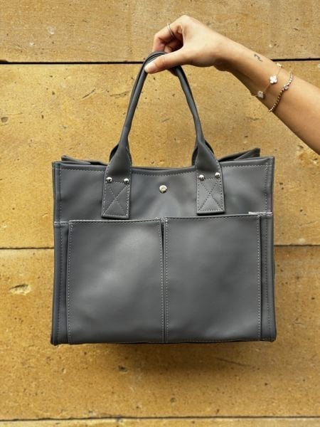 Porto Gri Evrak Çantası