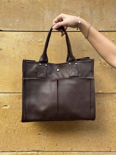 Porto Acıkahve Evrak Çantası