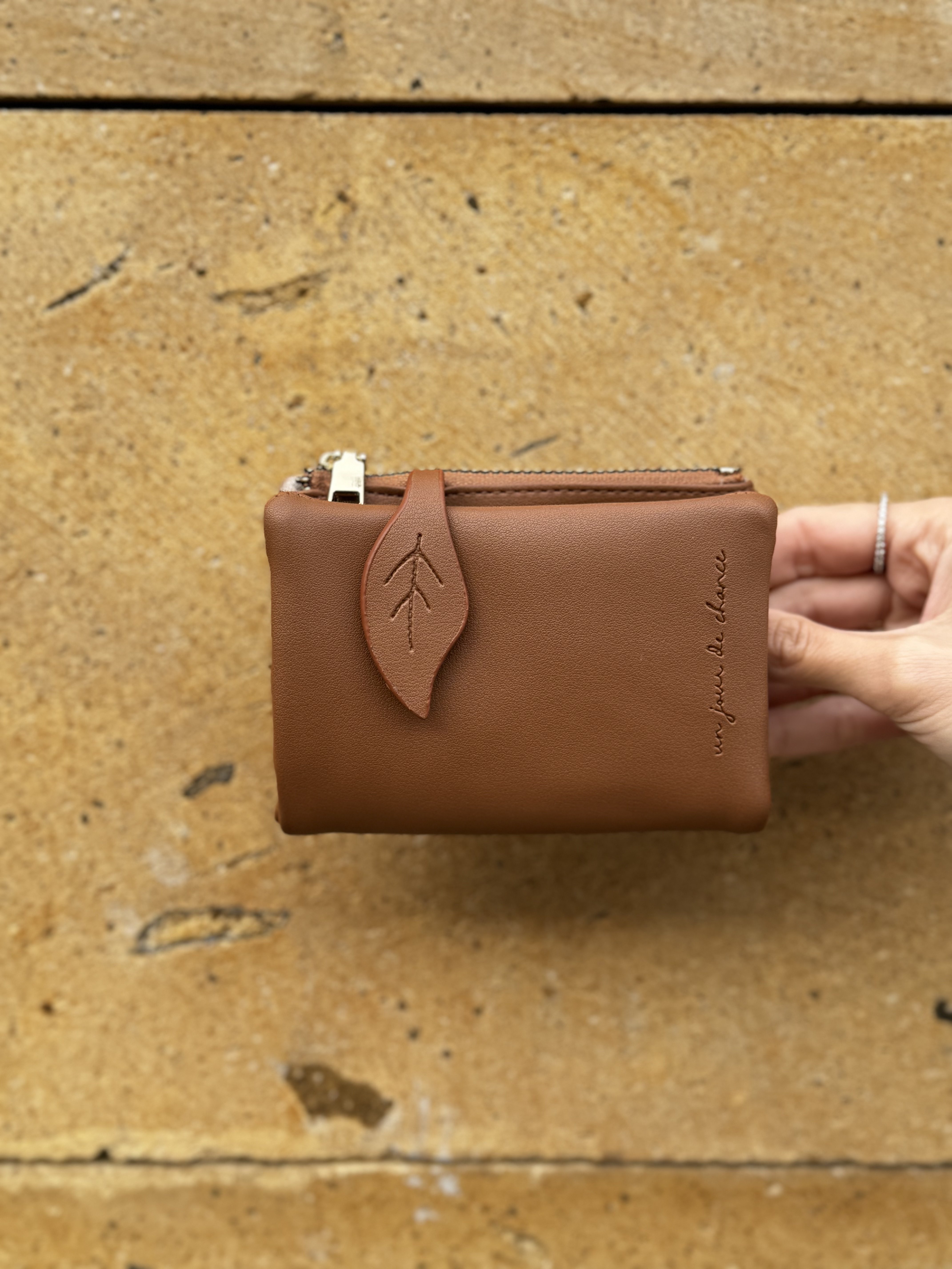 Yumuşak Deri Kadın Cüzdanı Taba