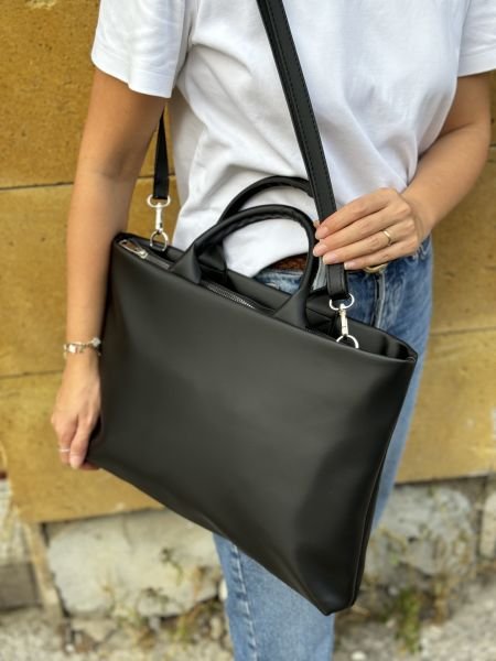 Lima Siyah Omuz Ve Evrak Çantası