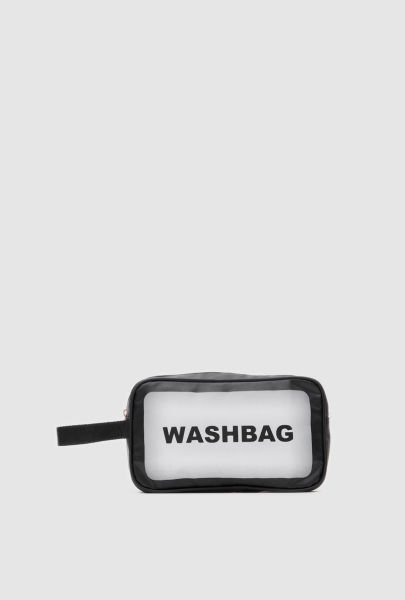 Wash Bag Su Geçirmez 3’lü Kozmetik Çantası Siyah