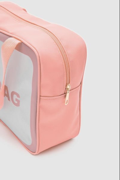 Wash Bag Su Geçirmez 3’lü Kozmetik Çantası Pembe