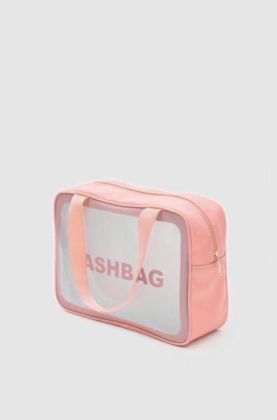 Wash Bag Su Geçirmez 3’lü Kozmetik Çantası Pembe