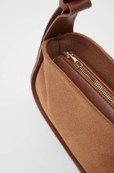 Süet Taba Baget Çanta