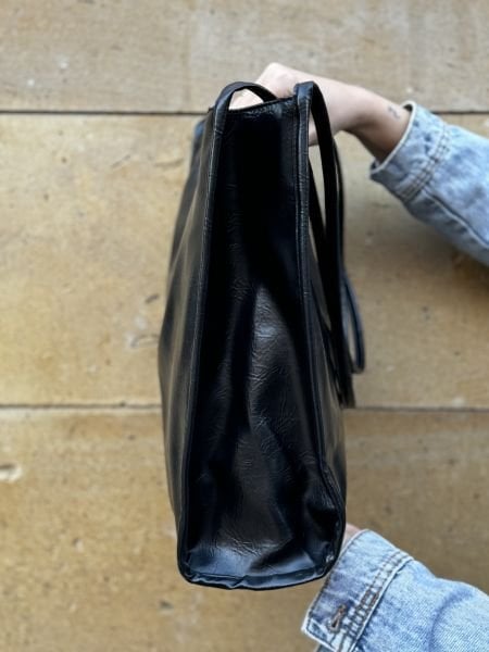 Suva Vintage Siyah Omuz Çantası