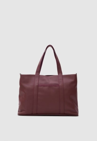 Male Bordo Su Geçirmez Omuz Çantası