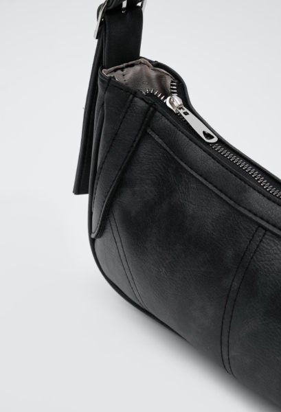 Majuro Siyah Nostalji Baget Çanta