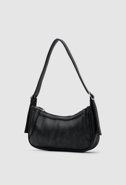 Majuro Siyah Nostalji Baget Çanta