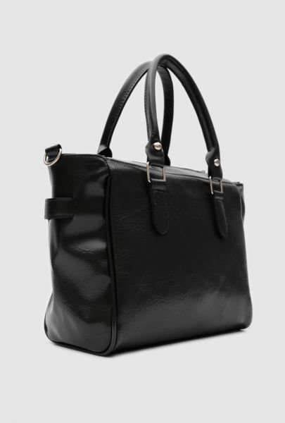 Apia Siyah Omuz Çantası