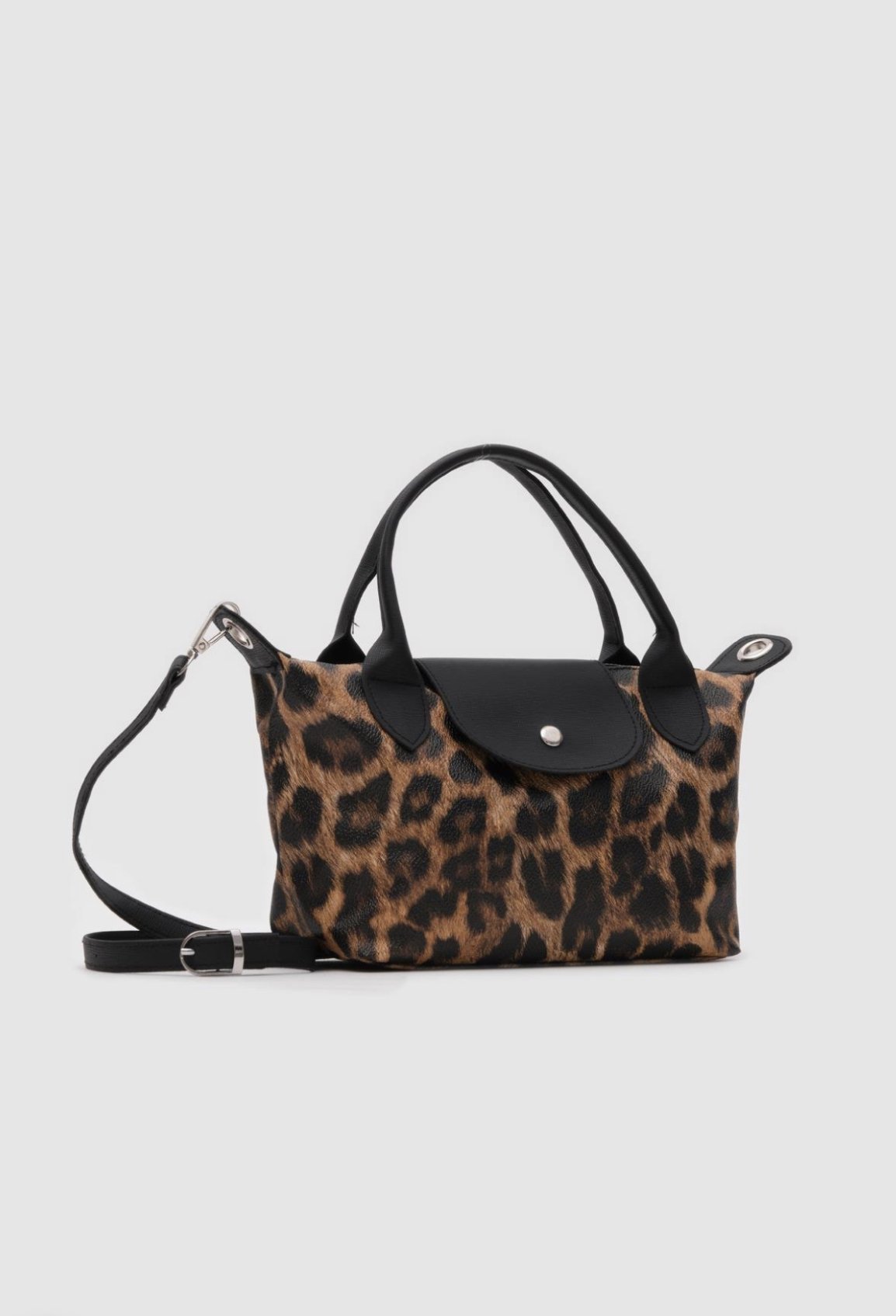 Hbbags Small Leopar Omuz Çantası