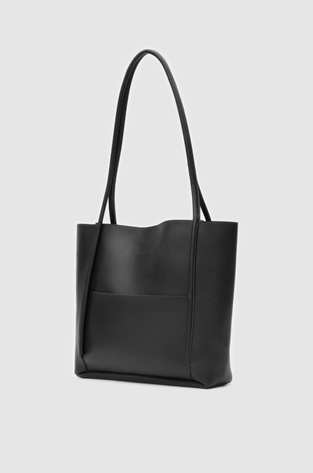 Nicosia Siyah Makyaj Çantalı Omuz Çantası