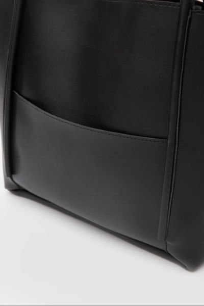 Nicosia Siyah Makyaj Çantalı Omuz Çantası