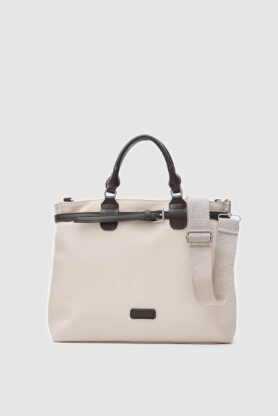 Riga El Ve Çapraz Çanta Krem