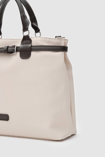 Riga El Ve Çapraz Çanta Krem