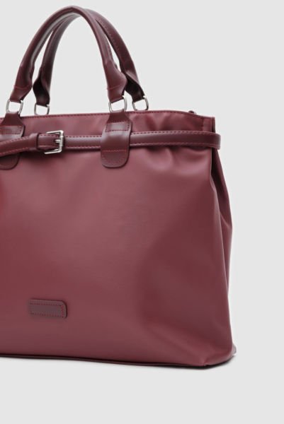 Riga El Ve Çapraz Çanta Bordo