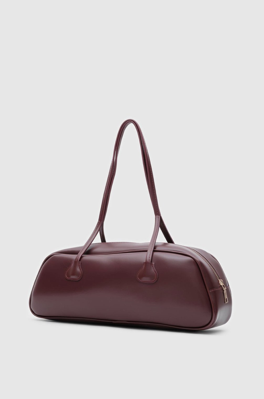 Basic Bordo Baget Çanta