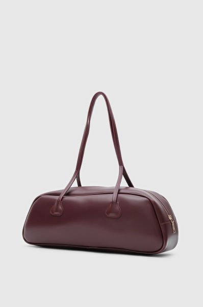Basic Bordo Baget Çanta