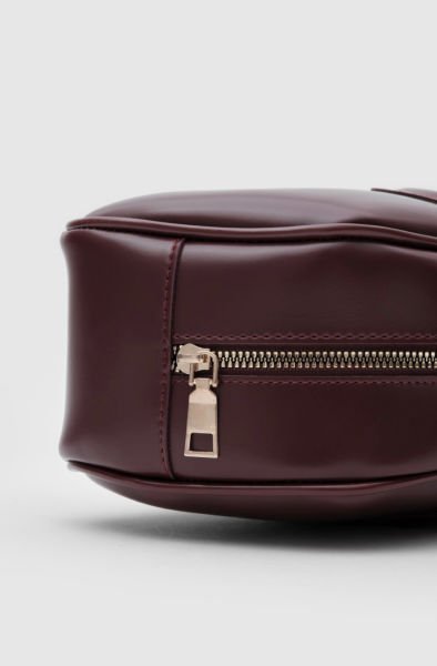Basic Bordo Baget Çanta