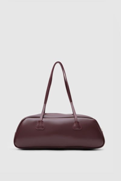 Basic Bordo Baget Çanta