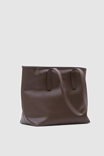 Basic Acı Kahve Omuz Çantası