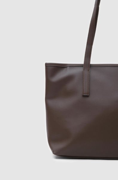 Basic Acı Kahve Omuz Çantası