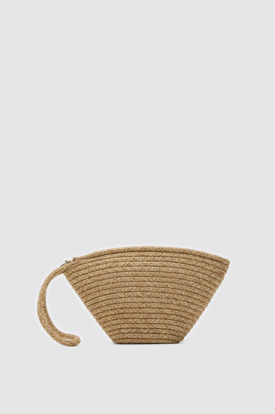 İbiza Vizon Handmade Hasır Clutch Çanta
