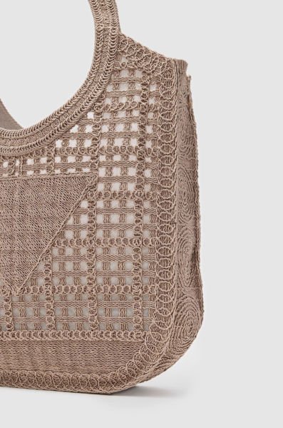 Santorini Vizon Handmade Makrome Tote Çanta