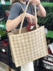 Hasır Çanta Pötikare