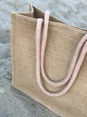 Hasır Plaj Çantası
