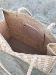 Hasır Plaj Çantası Pötikare