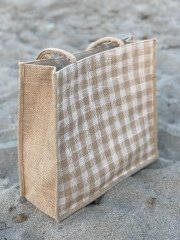 Hasır Plaj Çantası Pötikare