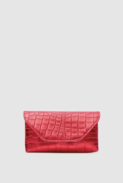 Rio Kırmızı Clutch Ve Çapraz Çanta