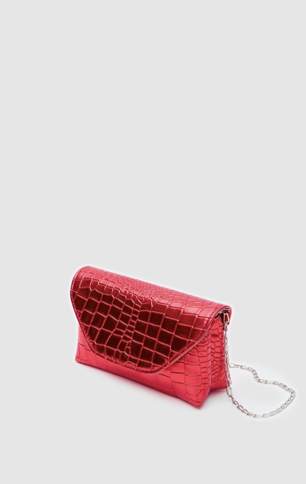 Rio Kırmızı Clutch Ve Çapraz Çanta
