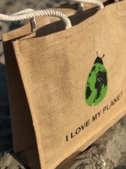 Desenli Plaj Çantası