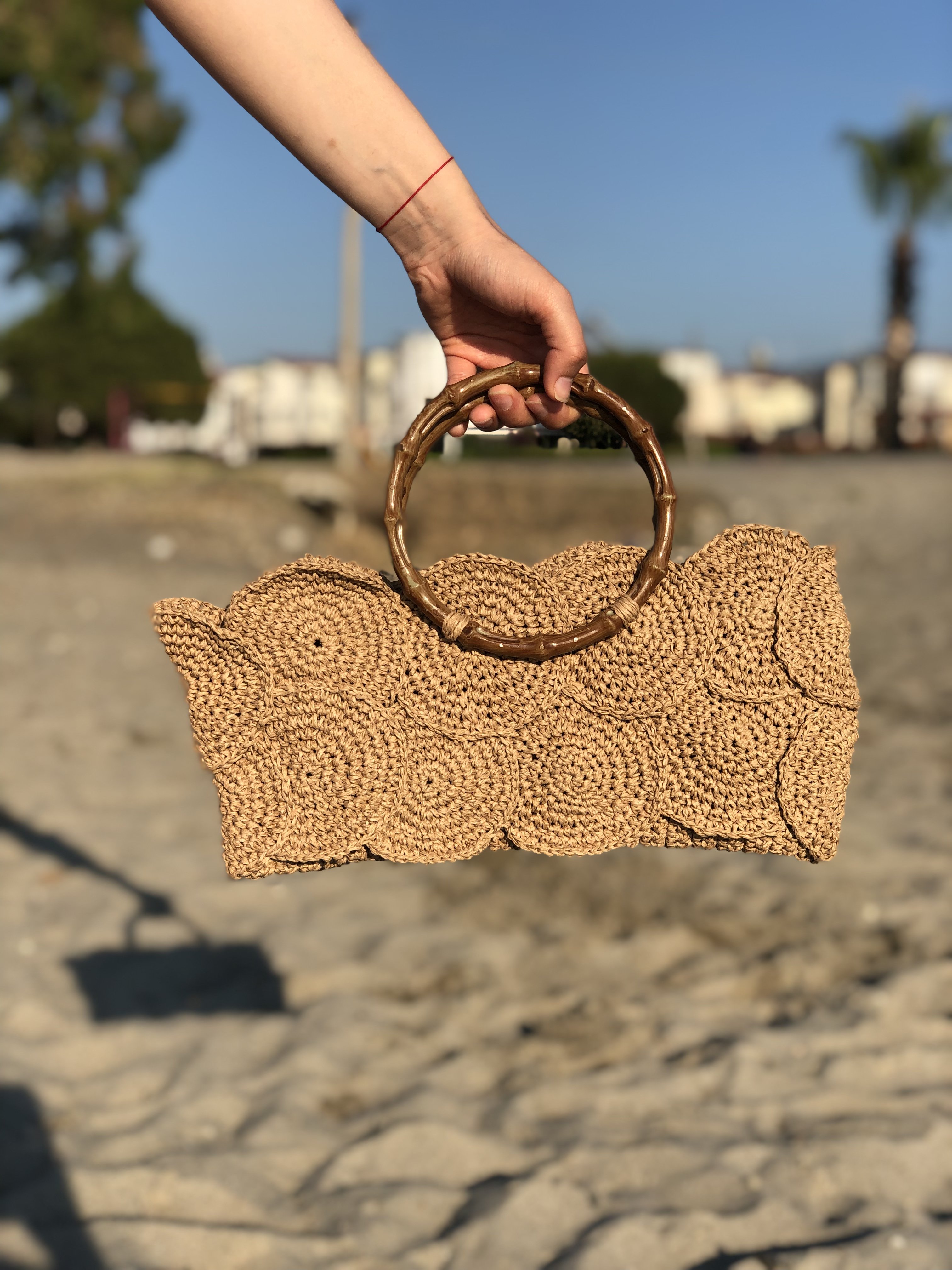 El Emeği Hasır Çanta