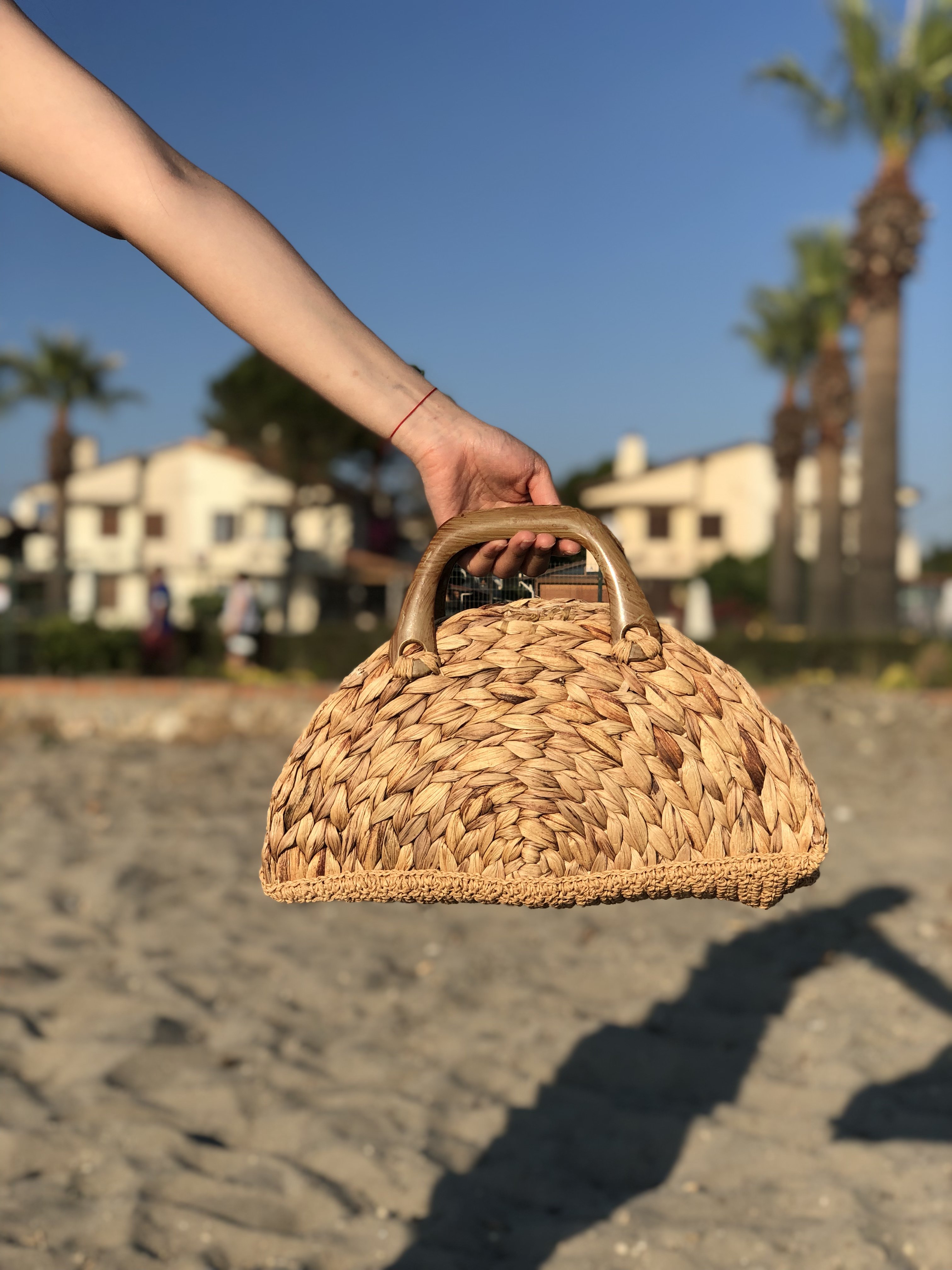 El Emeği Hasır Çanta