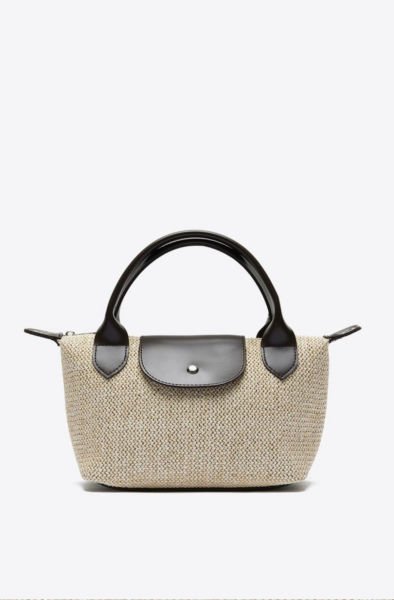 Hasır Small Omuz Çantası Acıkahve