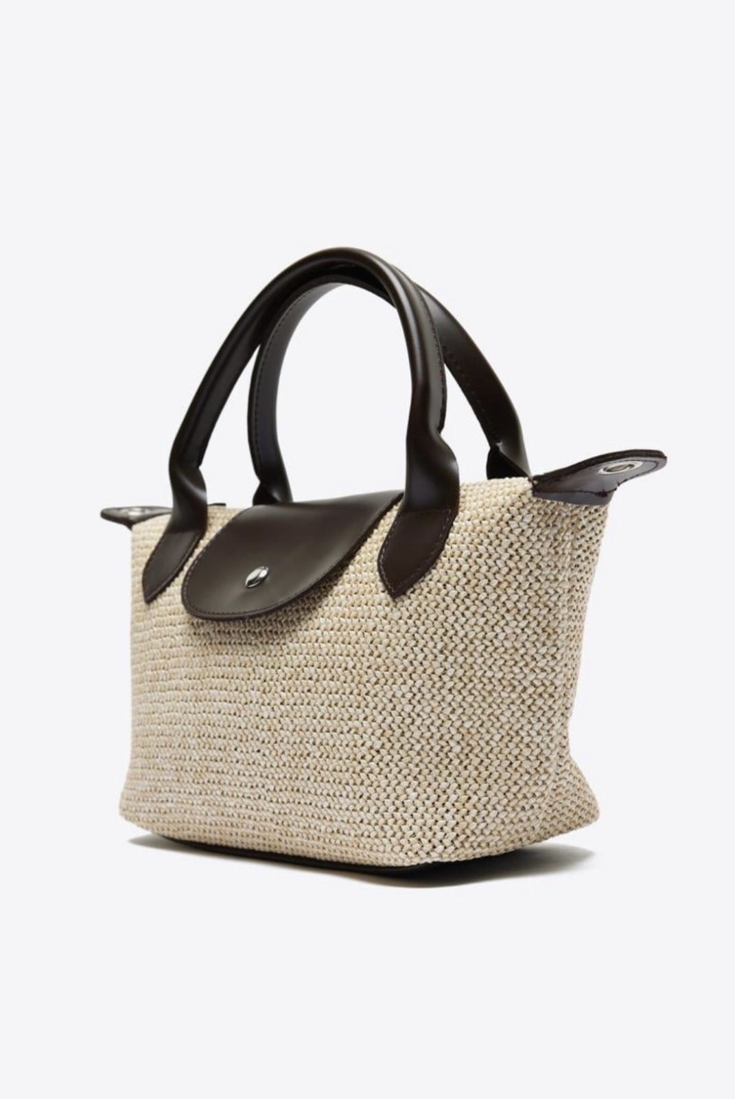 Hasır Small Omuz Çantası Acıkahve