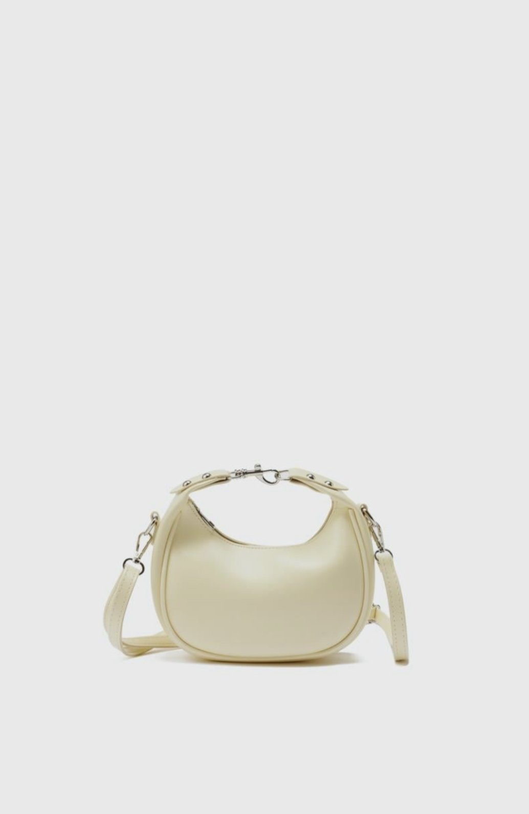 Kilit Detaylı Çapraz Çanta Sarı