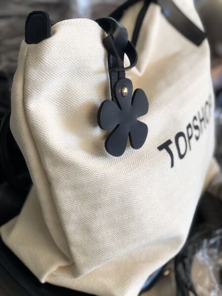 Topshop Kanvas Omuz Çantası Siyah